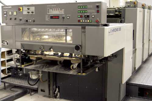 Komori - 4 cores